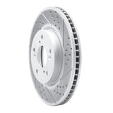 Dynamic Friction 2013-2022 Honda Accord Sedan Front Right Drilled & Slotted Geoperformance Rotor by Dynamic Friction Company 830-59039R