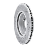 Dynamic Friction 2013-2022 Honda Accord Sedan Front Right Drilled & Slotted Geoperformance Rotor by Dynamic Friction Company 830-59039R