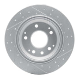 R1 Concepts 1991-1999 Acura RL Rear Left Drilled & Slotted Geoperformance Rotor by R1 Concepts 830-59041L