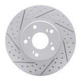 R1 Concepts 1998-2022 Acura CSX Front Left Drilled & Slotted Geoperformance Rotor by R1 Concepts 830-59042L