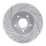 R1 Concepts 1998-2022 Acura CSX Front Right Drilled & Slotted Geoperformance Rotor by R1 Concepts 830-59042R