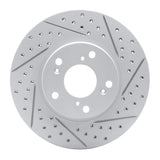 R1 Concepts 1998-2022 Acura CSX Front Right Drilled & Slotted Geoperformance Rotor by R1 Concepts 830-59042R