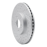 R1 Concepts 1999-2014 Acura CL Front Left Drilled & Slotted Geoperformance Rotor by R1 Concepts 830-59043L