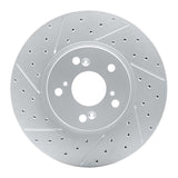R1 Concepts 1999-2014 Acura CL Front Left Drilled & Slotted Geoperformance Rotor by R1 Concepts 830-59043L