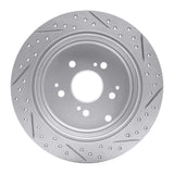 R1 Concepts 2001-2008 Acura MDX Rear Left Drilled & Slotted Geoperformance Rotor by R1 Concepts 830-59044L