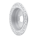 R1 Concepts 2001-2008 Acura MDX Rear Left Drilled & Slotted Geoperformance Rotor by R1 Concepts 830-59044L