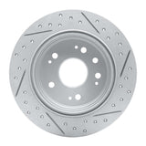 R1 Concepts 2002-2004 Honda Cr-V Rear Left Drilled & Slotted Geoperformance Rotor by R1 Concepts 830-59046L