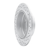 R1 Concepts 2002-2004 Honda Cr-V Rear Left Drilled & Slotted Geoperformance Rotor by R1 Concepts 830-59046L
