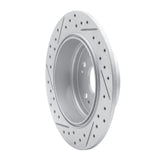 R1 Concepts 2002-2004 Honda Cr-V Rear Right Drilled & Slotted Geoperformance Rotor by R1 Concepts 830-59046R