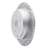 Dynamic Friction 2005-2018 Acura RDX Rear Left Drilled & Slotted Geoperformance Rotor by Dynamic Friction Company 830-59048L