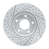 Dynamic Friction 2005-2010 Honda Odyssey Front Right Drilled & Slotted Geoperformance Rotor by Dynamic Friction Company 830-59049R