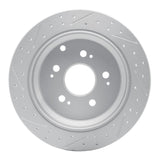Dynamic Friction 2005-2010 Honda Odyssey Rear Right Drilled & Slotted Geoperformance Rotor by Dynamic Friction Company 830-59050R
