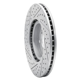 Dynamic Friction 2007-2020 Acura RLX Front Right Drilled & Slotted Geoperformance Rotor by Dynamic Friction Company 830-59053R