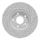 Dynamic Friction 2007-2016 Acura RDX Front Left Drilled & Slotted Geoperformance Rotor by Dynamic Friction Company 830-59055L