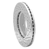 Dynamic Friction 2007-2016 Acura RDX Front Left Drilled & Slotted Geoperformance Rotor by Dynamic Friction Company 830-59055L