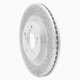 Dynamic Friction 2009-2014 Acura TL Front Left Drilled & Slotted Geoperformance Rotor by Dynamic Friction Company 830-59056L