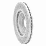 Dynamic Friction 2009-2014 Acura TL Front Left Drilled & Slotted Geoperformance Rotor by Dynamic Friction Company 830-59056L
