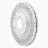 Dynamic Friction 2009-2014 Acura TL Front Right Drilled & Slotted Geoperformance Rotor by Dynamic Friction Company 830-59056R