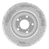 Dynamic Friction 2009-2014 Acura TL Front Right Drilled & Slotted Geoperformance Rotor by Dynamic Friction Company 830-59056R