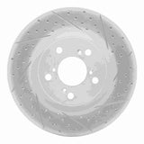 Dynamic Friction 2009-2014 Acura TL Front Right Drilled & Slotted Geoperformance Rotor by Dynamic Friction Company 830-59056R