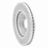 Dynamic Friction 2009-2014 Acura TL Front Right Drilled & Slotted Geoperformance Rotor by Dynamic Friction Company 830-59056R
