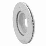 Dynamic Friction 2012-2016 Honda Cr-V Front Left Drilled & Slotted Geoperformance Rotor by Dynamic Friction Company 830-59057L