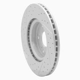 Dynamic Friction 2012-2016 Honda Cr-V Front Right Drilled & Slotted Geoperformance Rotor by Dynamic Friction Company 830-59057R