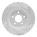 Dynamic Friction 2015-2026 Acura MDX Front Left Drilled & Slotted Geoperformance Rotor by Dynamic Friction Company 830-59058L