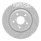 Dynamic Friction 2015-2026 Acura MDX Front Left Drilled & Slotted Geoperformance Rotor by Dynamic Friction Company 830-59058L