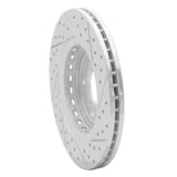 Dynamic Friction 2015-2026 Acura MDX Front Left Drilled & Slotted Geoperformance Rotor by Dynamic Friction Company 830-59058L