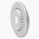 Dynamic Friction 2015-2026 Acura MDX Front Right Drilled & Slotted Geoperformance Rotor by Dynamic Friction Company 830-59058R