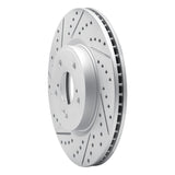 Dynamic Friction 2013-2025 Acura RDX Front Left Drilled & Slotted Geoperformance Rotor by Dynamic Friction Company 830-59064L