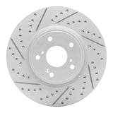 Dynamic Friction 2013-2025 Acura RDX Front Left Drilled & Slotted Geoperformance Rotor by Dynamic Friction Company 830-59064L