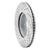 Dynamic Friction 2013-2025 Acura ADX Front Right Drilled & Slotted Geoperformance Rotor by Dynamic Friction Company 830-59064R