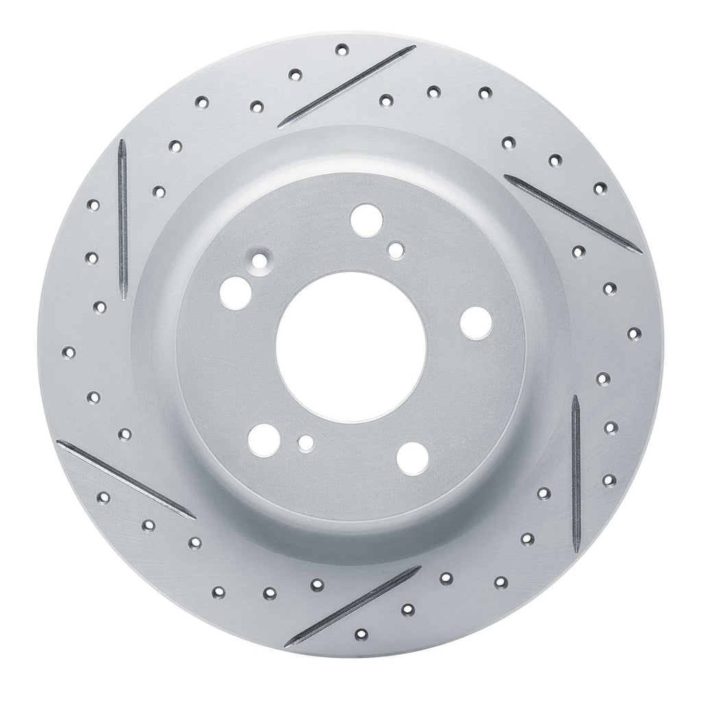 Dynamic Friction 2017-2026 Acura Integra Rear Left Drilled & Slotted ...