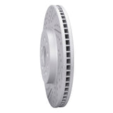 Dynamic Friction 2017-2021 Honda Clarity Front Left Drilled & Slotted Geoperformance Rotor by Dynamic Friction Company 830-59069L
