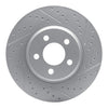 R1 Concepts 2017-2021 Honda Clarity Front Right Drilled & Slotted Geoperformance Rotor