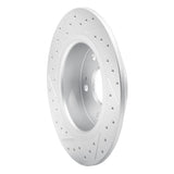 Dynamic Friction 2016-2025 Honda HR-V Rear Right Drilled & Slotted Geoperformance Rotor by Dynamic Friction Company 830-59071R