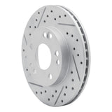 R1 Concepts 1987-1993 Mercedes-Benz 190D Front Left Drilled & Slotted Geoperformance Rotor by R1 Concepts 830-63012L