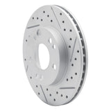R1 Concepts 1987-1993 Mercedes-Benz 190D Front Right Drilled & Slotted Geoperformance Rotor by R1 Concepts 830-63012R