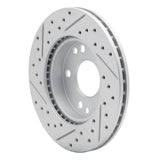 R1 Concepts 1987-1993 Mercedes-Benz 190D Front Right Drilled & Slotted Geoperformance Rotor by R1 Concepts 830-63012R