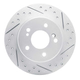 R1 Concepts 1987-2015 Chrysler Crossfire Rear Right Drilled & Slotted Geoperformance Rotor by R1 Concepts 830-63013R