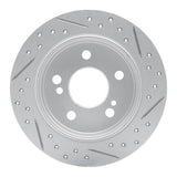 R1 Concepts 1983-1995 Mercedes-Benz E300 Rear Left Drilled & Slotted Geoperformance Rotor by R1 Concepts 830-63015L