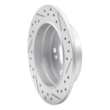 R1 Concepts 1983-1995 Mercedes-Benz E300 Rear Left Drilled & Slotted Geoperformance Rotor by R1 Concepts 830-63015L