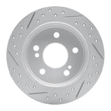 R1 Concepts 1983-1995 Mercedes-Benz 300E Rear Right Drilled & Slotted Geoperformance Rotor by R1 Concepts 830-63015R