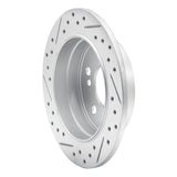 R1 Concepts 1983-1995 Mercedes-Benz 300E Rear Right Drilled & Slotted Geoperformance Rotor by R1 Concepts 830-63015R