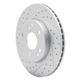 R1 Concepts 1984-1995 Mercedes-Benz 300TE Front Left Drilled & Slotted Geoperformance Rotor by R1 Concepts 830-63016L