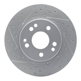 R1 Concepts 1984-1995 Mercedes-Benz 300TE Front Left Drilled & Slotted Geoperformance Rotor by R1 Concepts 830-63016L