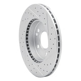 R1 Concepts 1984-1995 Mercedes-Benz 300TE Front Left Drilled & Slotted Geoperformance Rotor by R1 Concepts 830-63016L