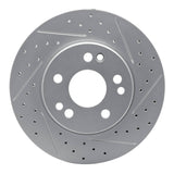 R1 Concepts 1984-1995 Mercedes-Benz 300CE Front Right Drilled & Slotted Geoperformance Rotor by R1 Concepts 830-63016R